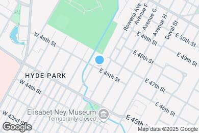 Map image of the property - 106 E 46th St