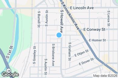 Map image of the property - 2465 S Howell Ave