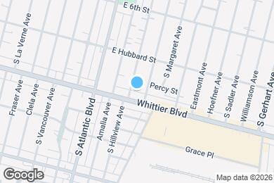 Map image of the property - 760 1/2 S Hillview Ave
