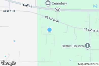 Map image of the property - 14995 SE 25th Ave