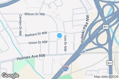 Map image of the property - 902 Appleby St NW