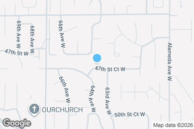 Map image of the property - 6315 47th Street Ct W