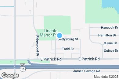 Map image of the property - 3806 Gettysburg St