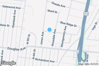 Map image of the property - 712 Crockett St
