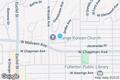 Map image of the property - 615 Malvern Ave