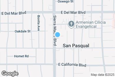 Map image of the property - 410 S Sierra Madre Blvd