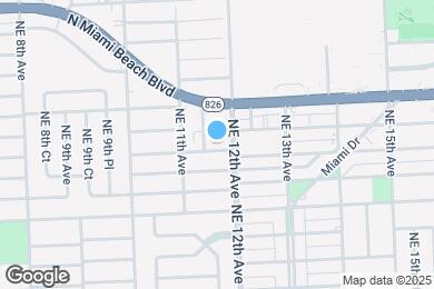 Map image of the property - 1171 NE 161st Ter