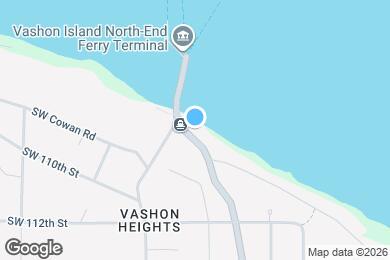 Map image of the property - 10836 Vashon Hwy SW