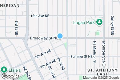 Map image of the property - 530 Broadway St NE