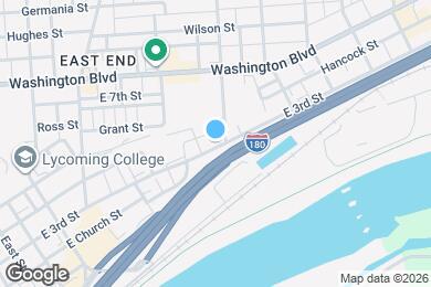 Map image of the property - 659 E 3rd St