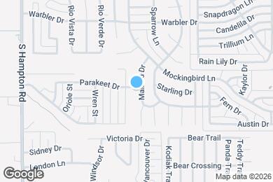 Map image of the property - 1401 Mallard Dr