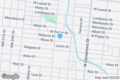 Map image of the property - 1231 Rivas St