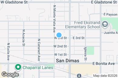 Map image of the property - 132 W 3rd St