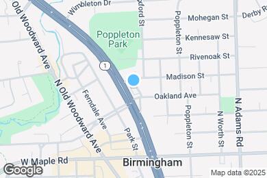 Map image of the property - 35300 Woodward Ave