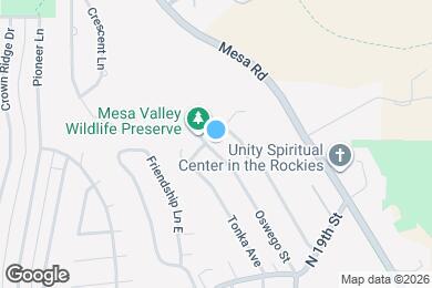 Map image of the property - 1351 Oswego St