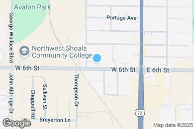 Map image of the property - 405 W 6th St