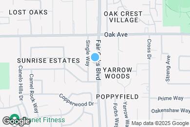 Map image of the property - 13621 Fair Oaks Blvd
