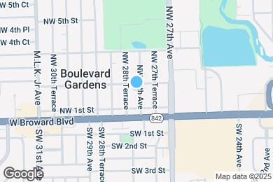 Map image of the property - 115 NW 28th Ave