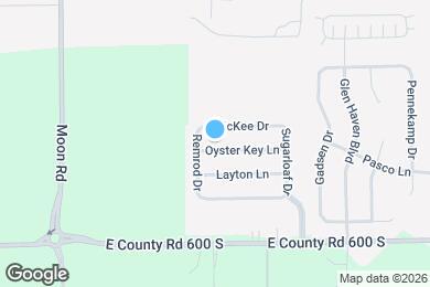 Map image of the property - 6388 Oyster Key Ln