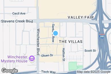 Map image of the property - 334 Santana Row