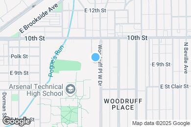 Map image of the property - 876 Woodruff Place West Drive