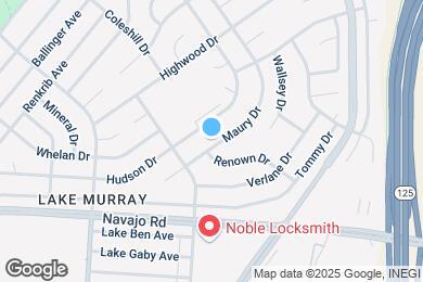 Map image of the property - 6752 Maury Dr