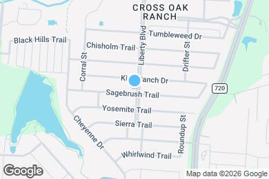 Map image of the property - 8749 Sagebrush Trail