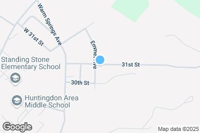 Map image of the property - 305 W 31st St