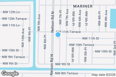 Map image of the property - 1028 NW 7th Pl