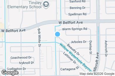 Map image of the property - 11418 Braewick Dr