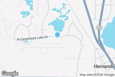 Map image of the property - 2786 N Canterbury Lake Dr