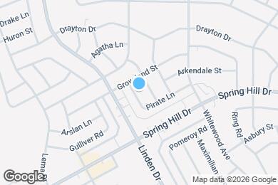 Map image of the property - 13065 Pirate Ln