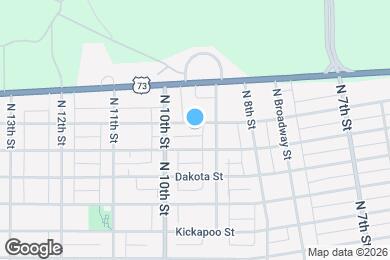 Map image of the property - 907 Cheyenne St