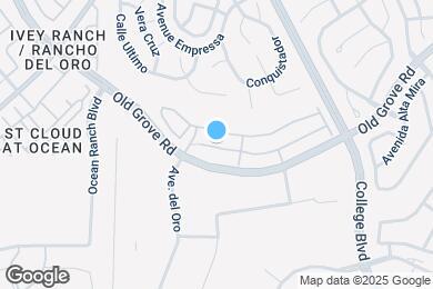 Map image of the property - 1251 Via Lucero