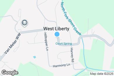 Map image of the property - 1102 Van Meter Way