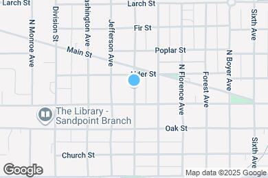 Map image of the property - 413 N Ella Ave