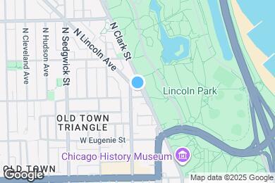 Map image of the property - 1808 N Clark St