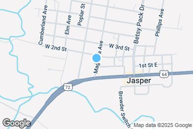 Map image of the property - 107 Magnolia Ave