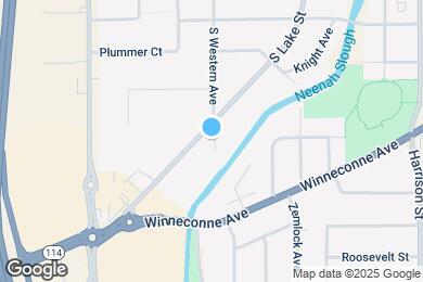 Map image of the property - 671 S Western Ave
