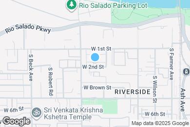 Map image of the property - 828 W 2nd St