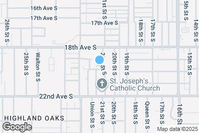 Map image of the property - 1919 21st St S