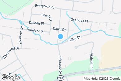 Map image of the property - 309 Pleasant Dr