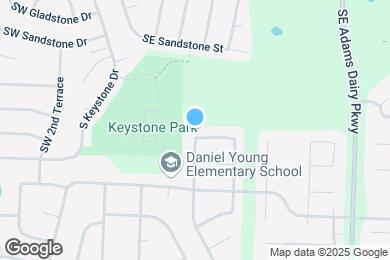 Map image of the property - 701 SE Redwood Ln