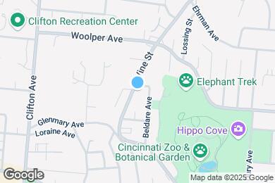Map image of the property - 3566 Vine St