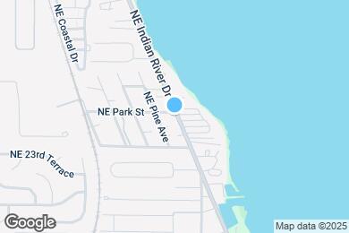 Map image of the property - 2500 NE Indian River Dr