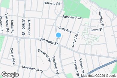 Map image of the property - 13 Grove St