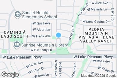 Map image of the property - 21234 N 94th Ln