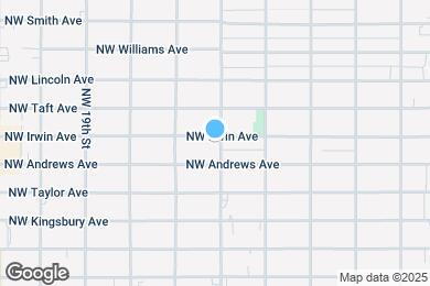 Map image of the property - 1602 NW Irwin Ave