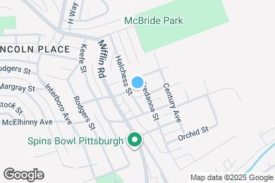 Map image of the property - 1640 Mohrbach St