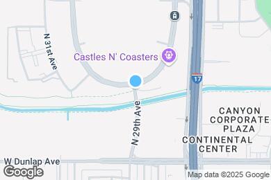 Map image of the property - 9275 N 29th Ave